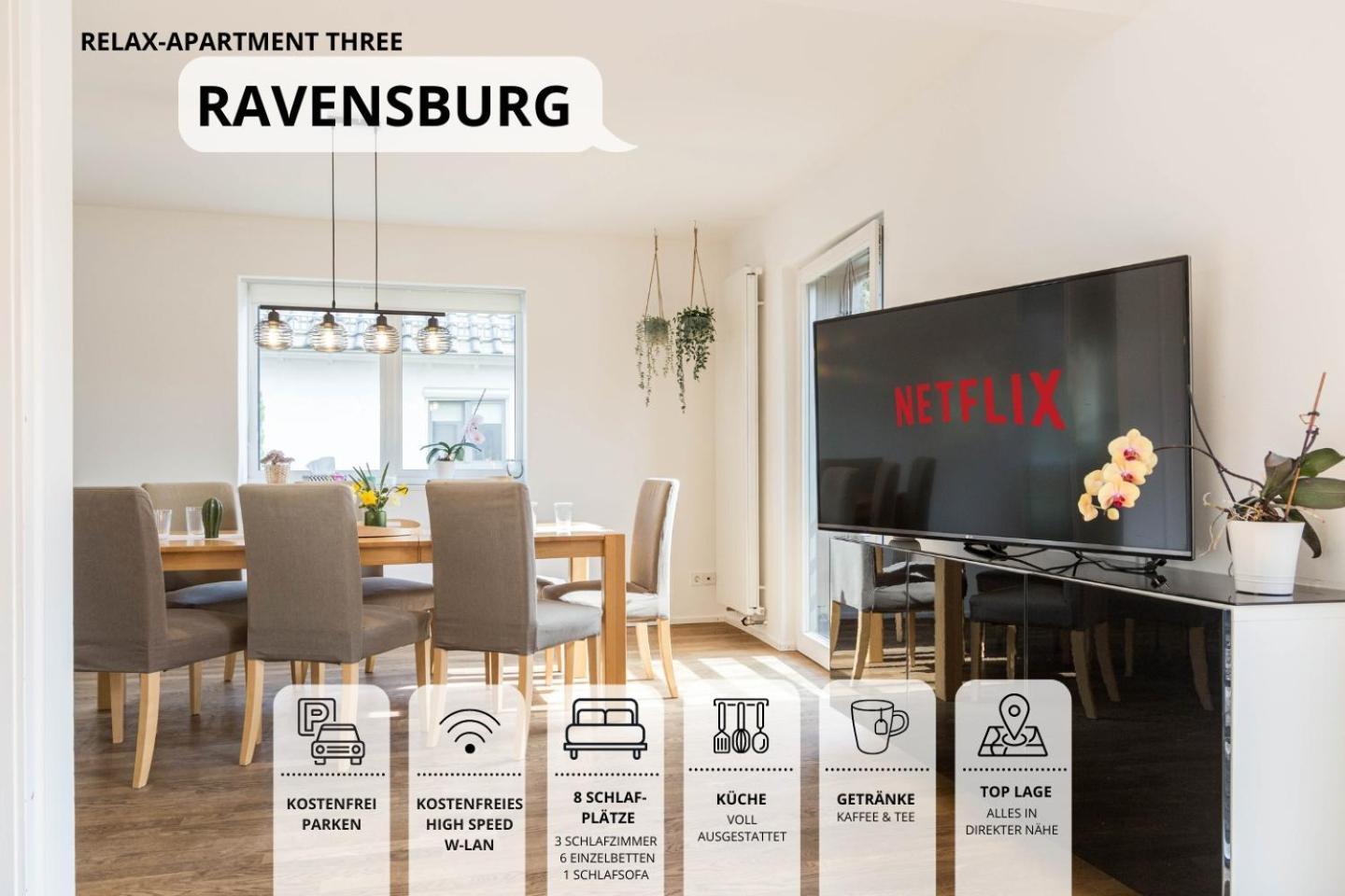 Relaxapartment Fuer Bis Zu 8 Gaeste, Familienfreundlich, Mit Viel Platz Und Garten Ravensburg Exterior photo